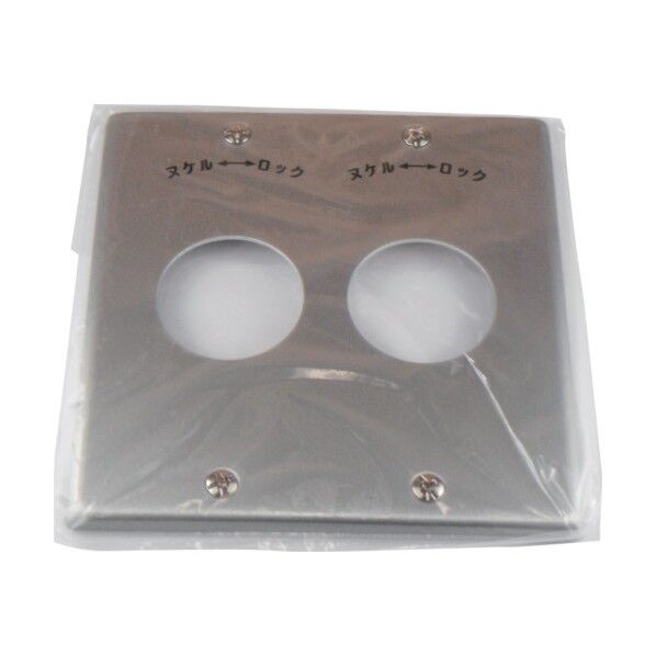 新金プレ-ト 引掛小穴2ケ用 P:101 1141-1A 1点