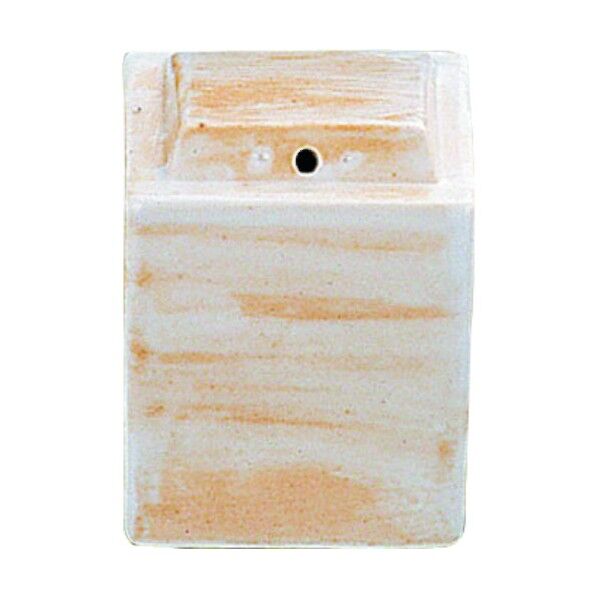 エムズジャパン 白刷毛 スタック塩入 T03-27 RKS7601 1個