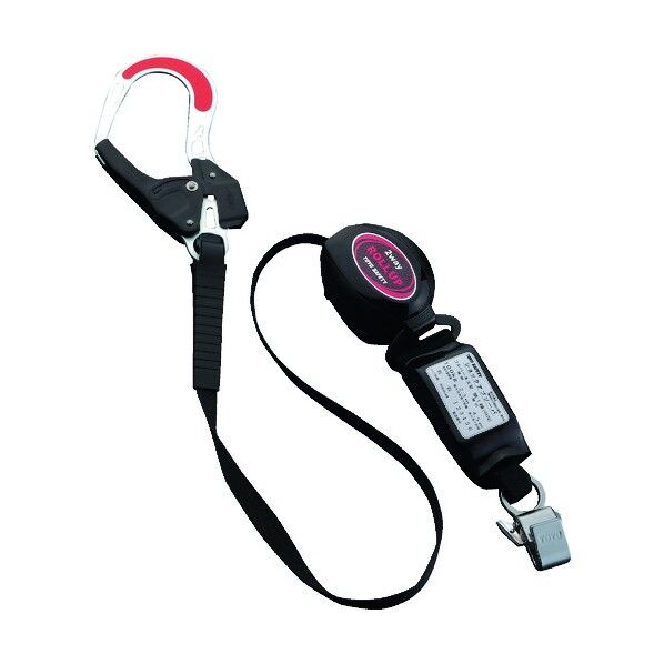 フルハーネス用ランヤード(ロープ式) シングルランヤード