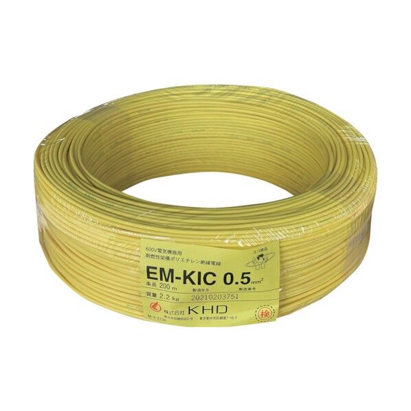 EM-KIC1.25 黄 200m EMKIC1.25SQ-03-200M 1点