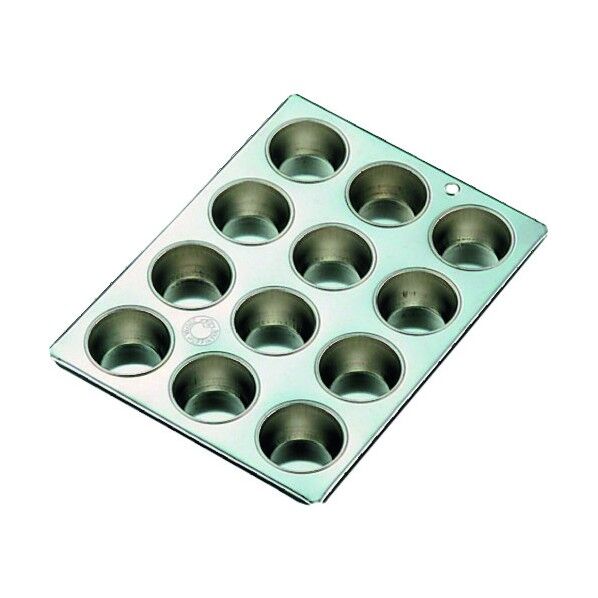 久保寺 ブリキマフィン型 #10カップ12ヶ付 WMH24 1個