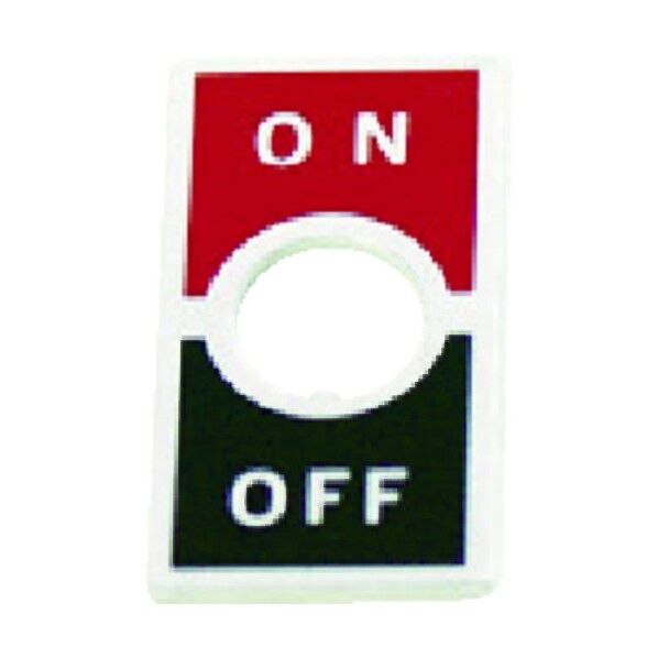 トグルスイッチ用ON-OFF文字板