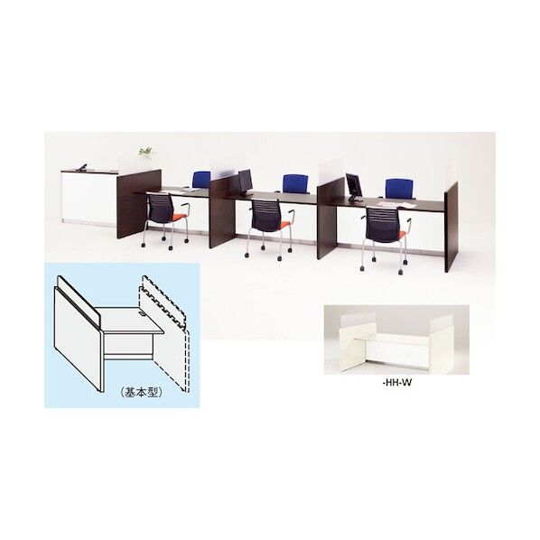 カウンター基本型 XC1280SPK-HH-W 1点