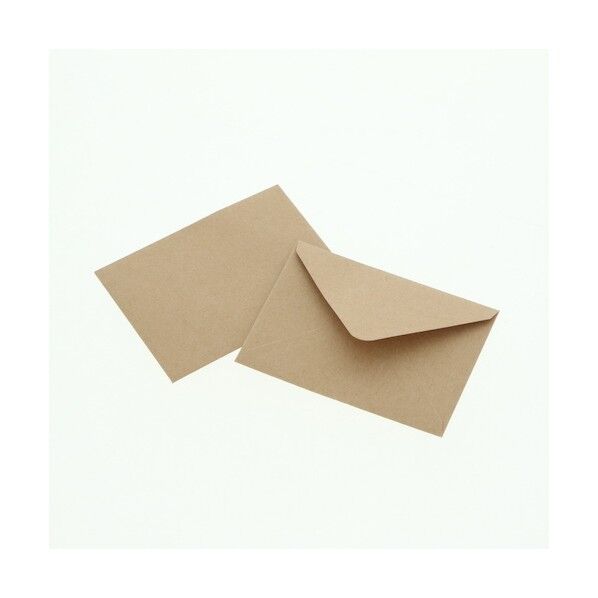 ミニ横型封筒 クラフト 7242410 1点