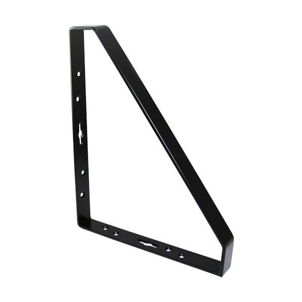 トラスコ 高耐荷重対応 三角棚受 黒色 200mm SLT-200-BK 1点