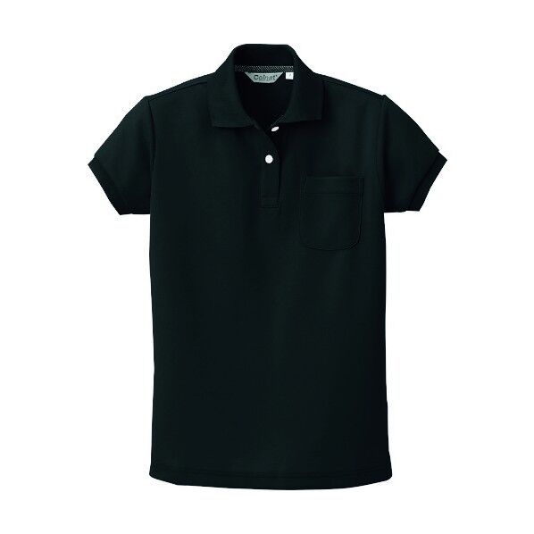 レディース半袖ポロシャツ 091ブラック 11 CL2000 1