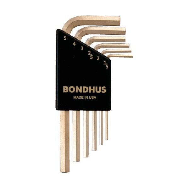 六角L-レンチ ゴールドガード(ショート) セット