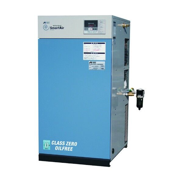 オイルフリースクロールコンプレッサ(オイルフリー) ドライヤー無