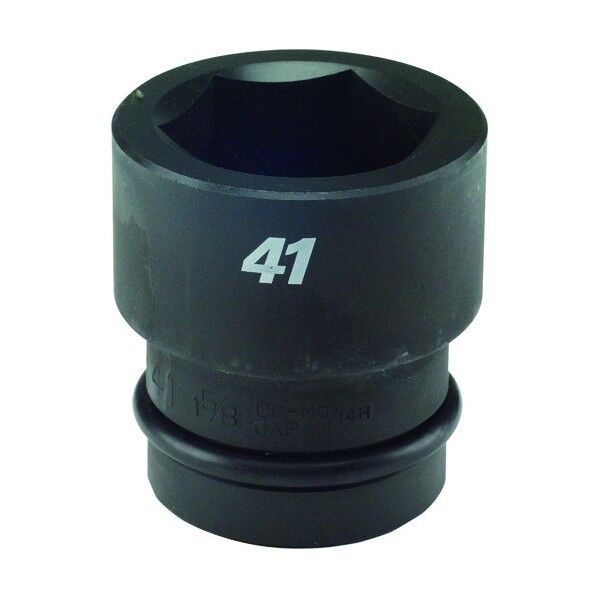 インパクト ショート ソケット 差込角25.4mm 対辺40mm 1.9 1/1WS-40 1点