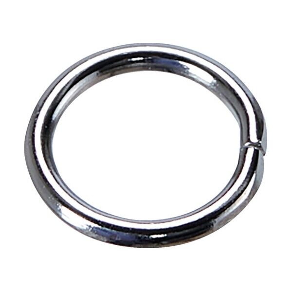 トラスコ(TRUSCO) 丸リンク スチール製 線径1.2mm 内径7.5mm 50個入り TFMR1.2-7.5-50P 1点...