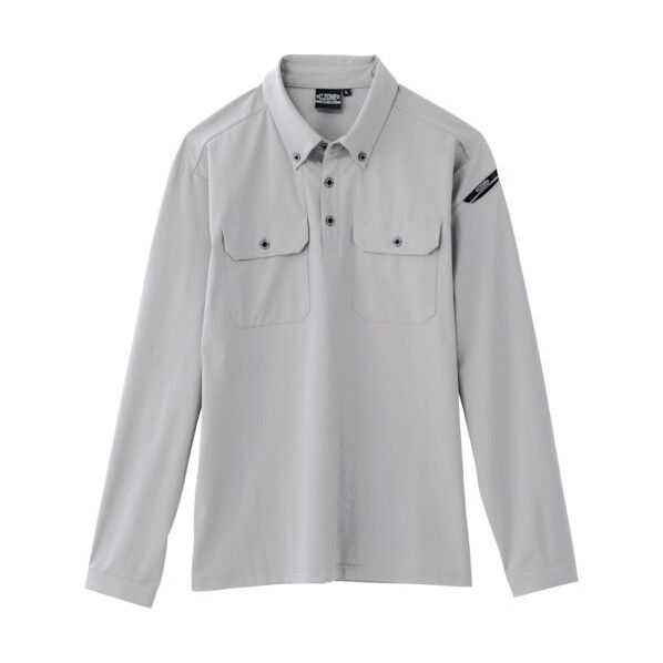 長袖ポロシャツ L 6085-22-L 1点