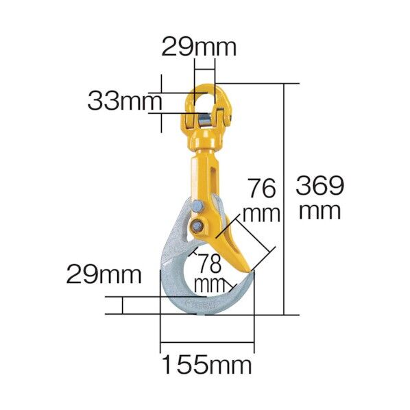 バールセッター最大使用荷重3.2T BR032 1点