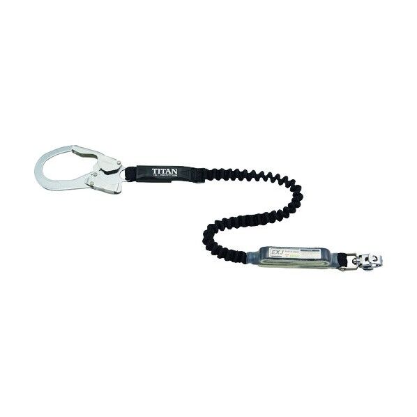 伸縮ストラップ式 タイプ1ランヤード シングル