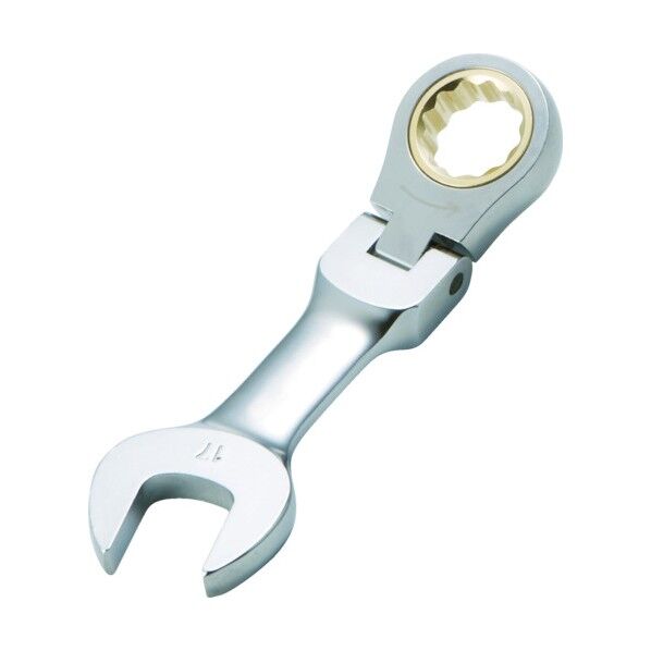 首振ラチェットコンビネーションレンチ(ショートタイプ)