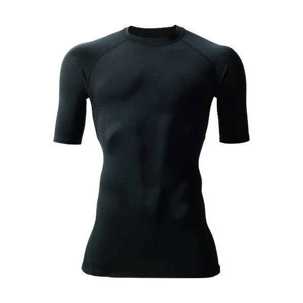 半袖クールフィッテッド 4042-35-M ブラック 4042-35-M 1点