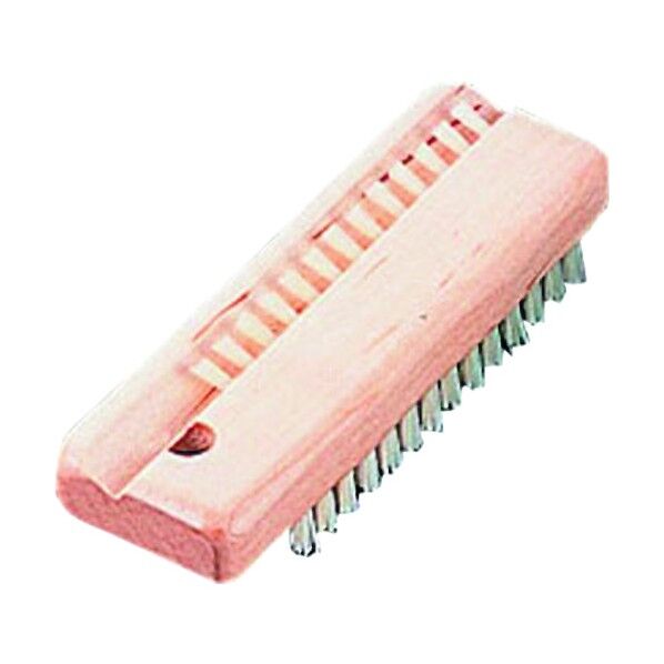 松田栄 木柄 両面植毛爪ブラシ JBLB5 1個