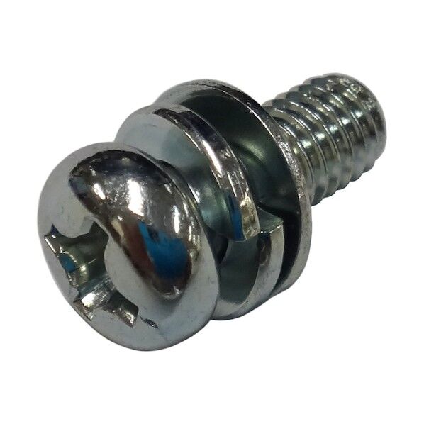 ナベ頭組込み P-4(スチール・三価クロメート)