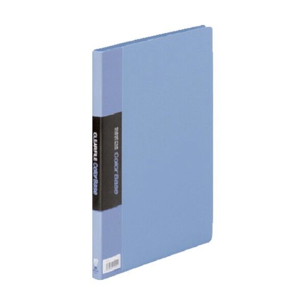 キングジム クリアーファイルカラーベース(S型) 青 122CBLUE 1個