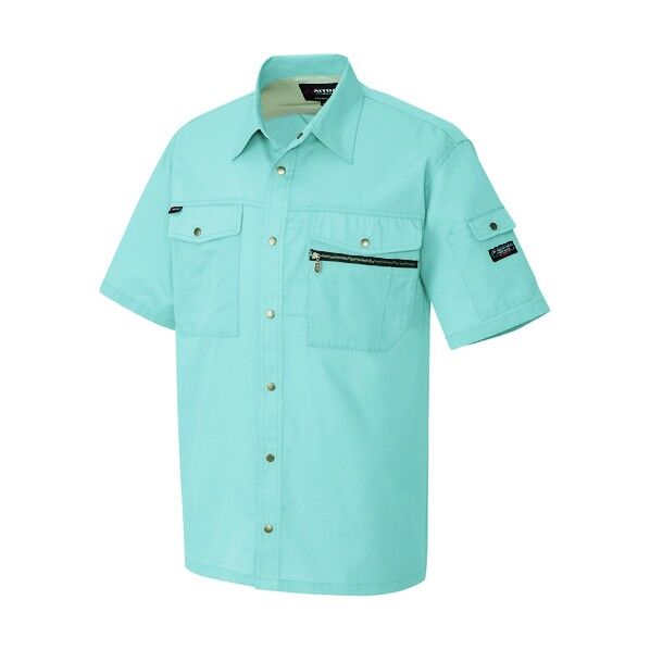 半袖シャツ(男女兼用)AZ3237-072サファイアブルーL 072サファイアブルー L 3237 1