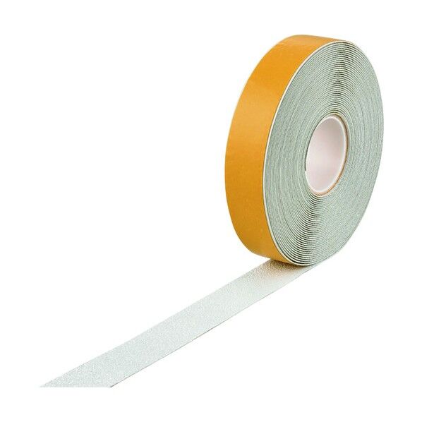 高耐久ラインテープ(反射+滑り止めタイプ)SVH‐50W 両端テーパー構造 屋内外兼用 50mm×20m 105221 1個