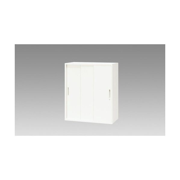 スチール引違い書庫 CW-0911H3-WW 1点