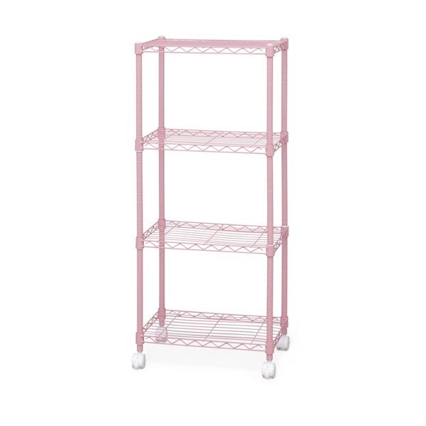 573624 カラーメタルラック ピンク CBM-44104-P (573624) 1点