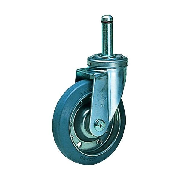 キャスター (エレクターシェルフ用) ゴム車 R150R 1点