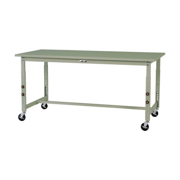 ワークテーブル 300シリーズ 高さ調整タイプ移動式 SWSAC-1560-GG 1点