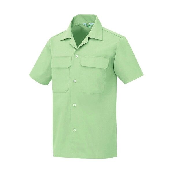 半袖シャツ(男女兼用) 005アースグリーン S 531 1