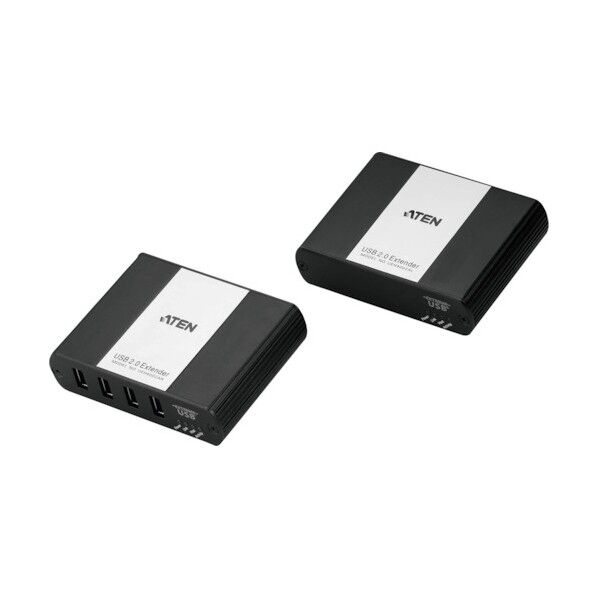 4ポートUSB2.0Cat5エクステンダー(最大100m延長)