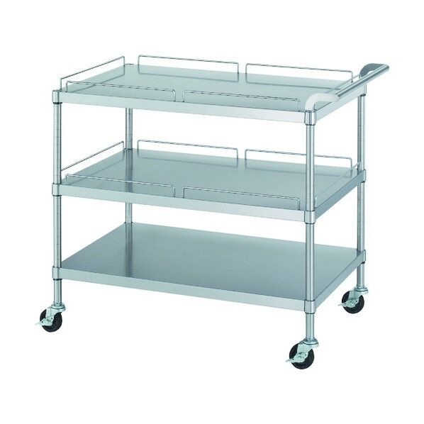 導電ステンレスワゴンMN21―RE型 MN21-6045-800-RE75_SH 1点