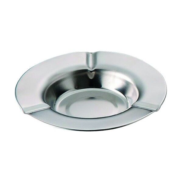 若林工業 ステン (並)平無地灰皿 大 PHIK701 1個