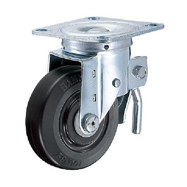 平付けトータルロックゴム車