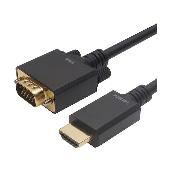 ホーリック HDMI→VGA変換ケーブル 10m HAVG100-712BB   1点