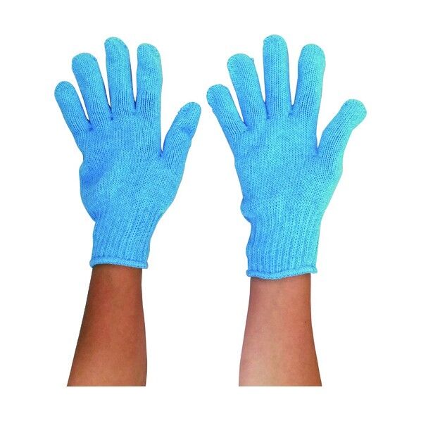 パステルカラー軍手 サックス 196 12双