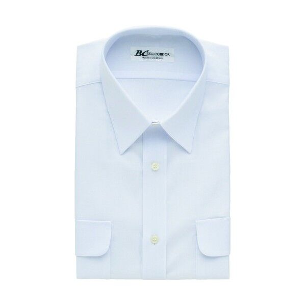 半袖カッターシャツ（3035） 001ホワイト 40 43020 1点