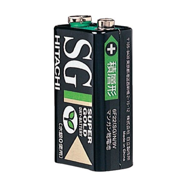 乾電池 42.000G 6F22SG N