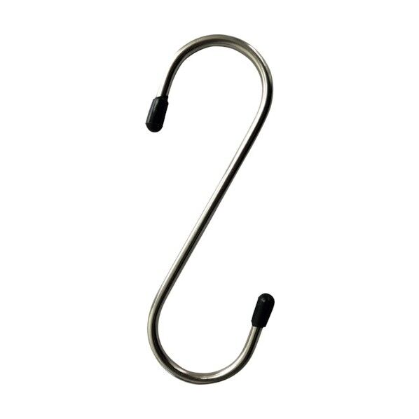 トラスコ まとめ買い クロームSフック 100mm TFCR10010P 10個...