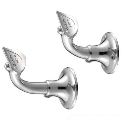 V600 自在L型ブラケット 半受タイプ(鏡面・アンカー)