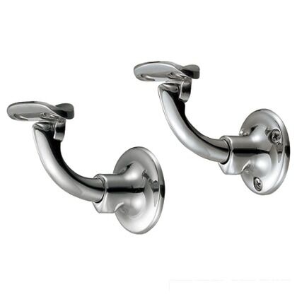 V400 自在L型ブラケット 半受タイプ(鏡面・アンカー)