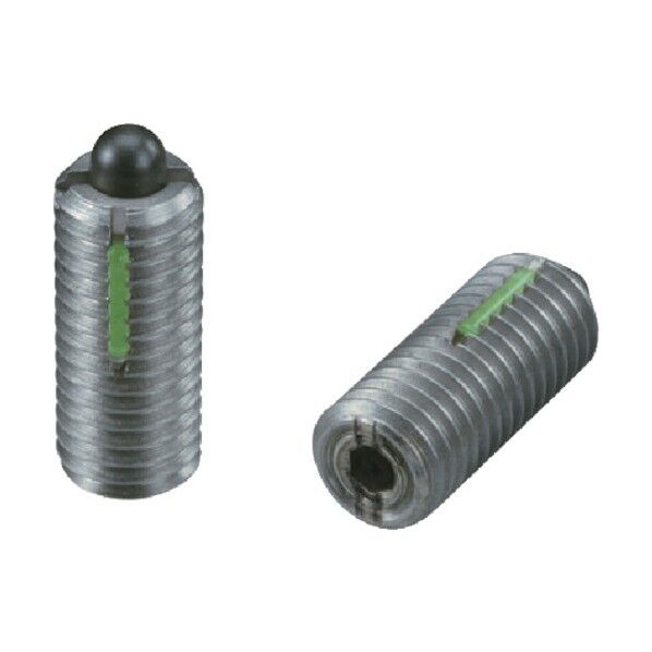 スプリングプランジャー(ロングロック付き) 重荷重用 SUSピン