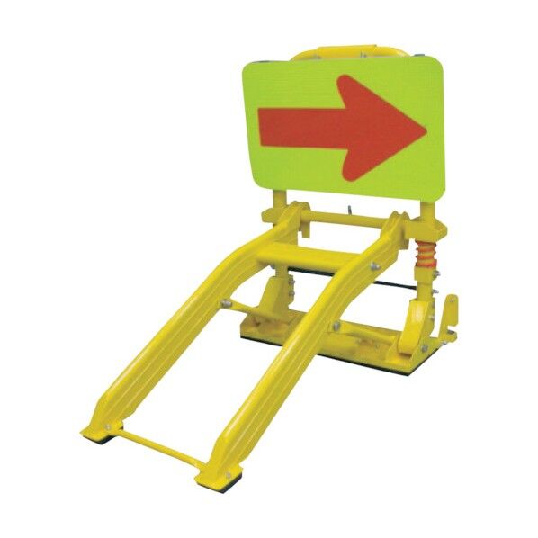 グリーンクロス ミニとまるくん高輝度反射矢印板セット 1112131001 1台