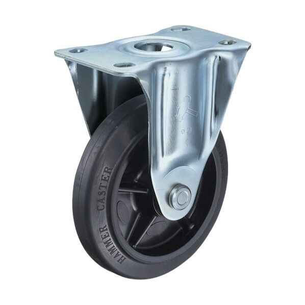 2S型固定125mmナイロンホイルゴム巻車