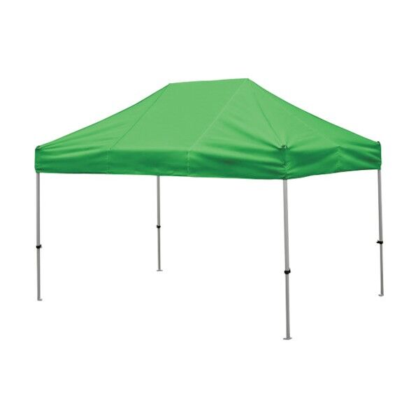 かんたんてんと 2.4m×3.6mオールアルミフレーム 黄緑 KA/4WA-YG 1点