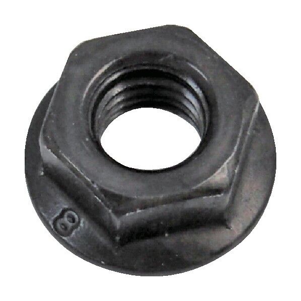 安全柵エックスガード用ケーブルトレイ X62フランジナットM8 黒亜鉛メッキ 2762 40個