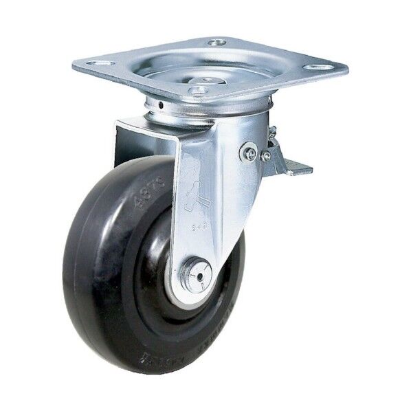 方向規制キャスター ゴム車