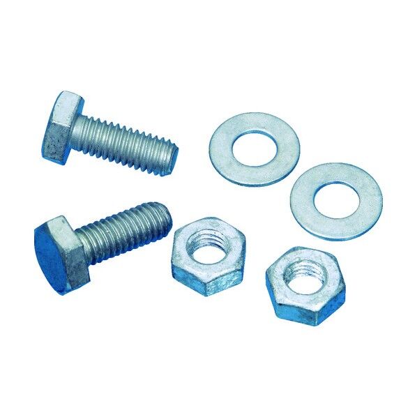 カメダデンキ ドブ漬けW3/8ボルトセット(4個入) W3/8-BOLTSET 4個...
