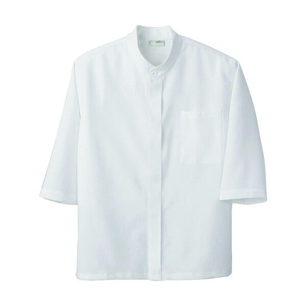 スタンドシャツ(男女兼用) 001ホワイト 6L HS2954 1