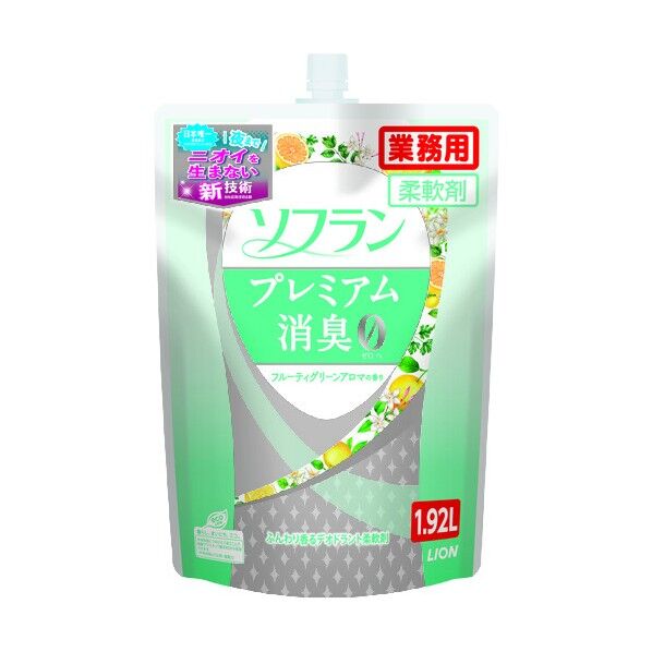 ライオン 香りとデオドラントのソフランプレミアム消臭フルーティグリーンアロマ1. JNCFCGTQ 6点