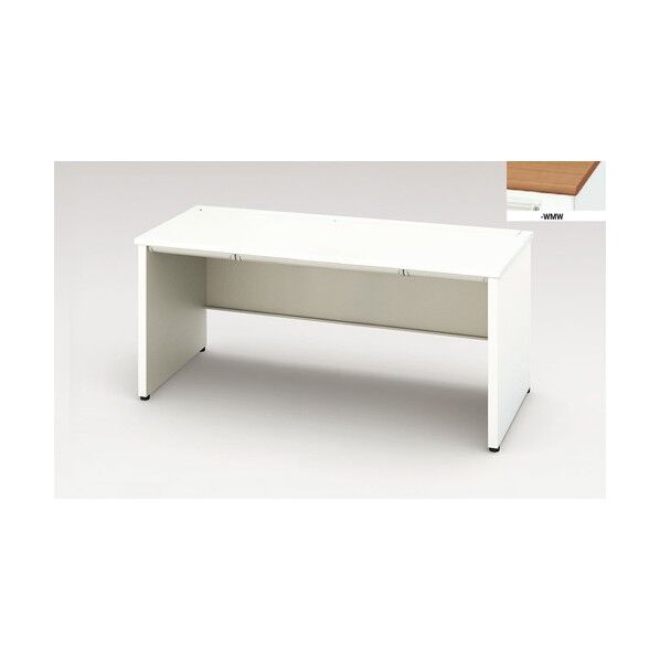 平デスク (パネル脚タイプ) XEHH167FP-WMW 1点